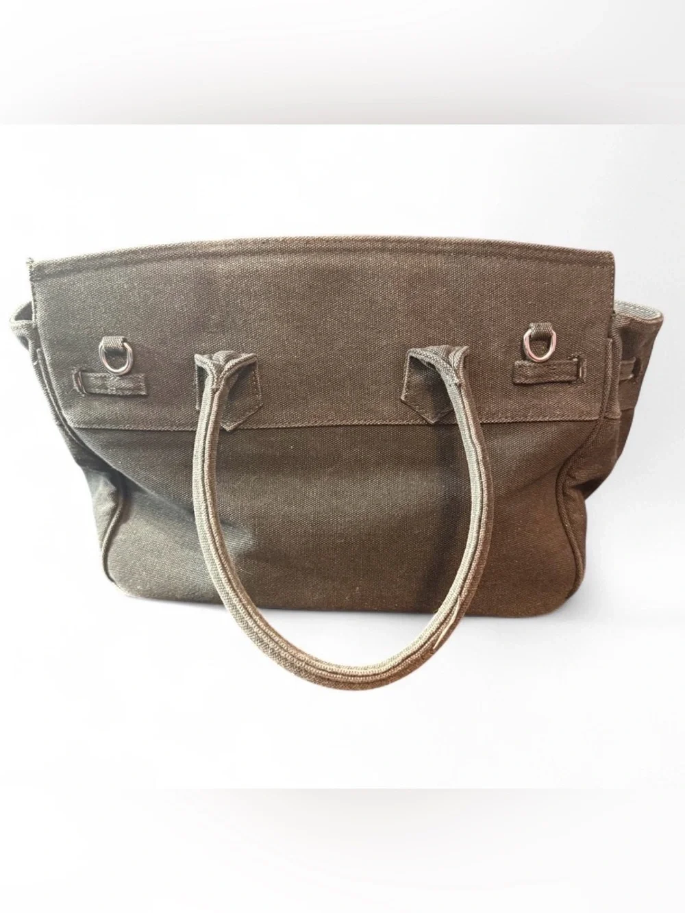 Women’s grey Canvas Tote Handbag